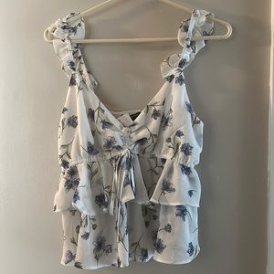 Medium Forever 21 Floral Tank Top